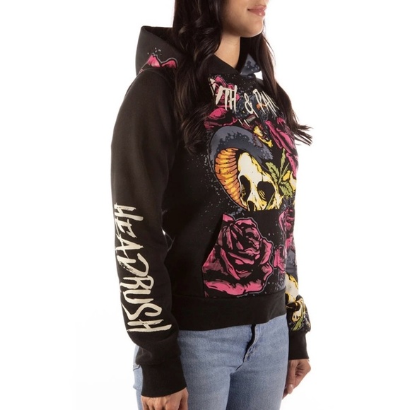 FAITH AND PAIN  by Rough Ride Co. HOODY - Picture 2 of 14